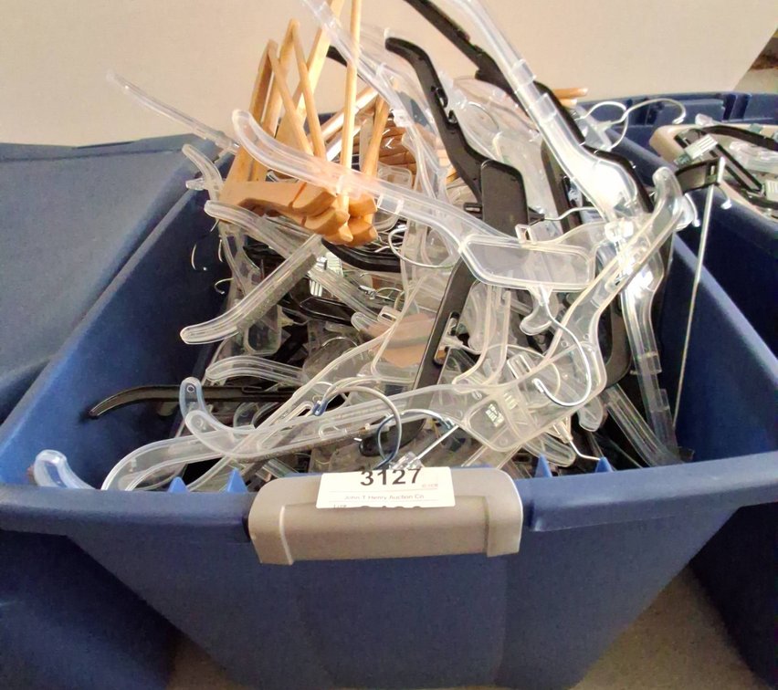 Plastic and Wooden Hangers Bulk Lot
