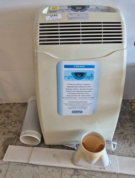 DeLonghi Pinguino PAC CT90 Portable AC, Working