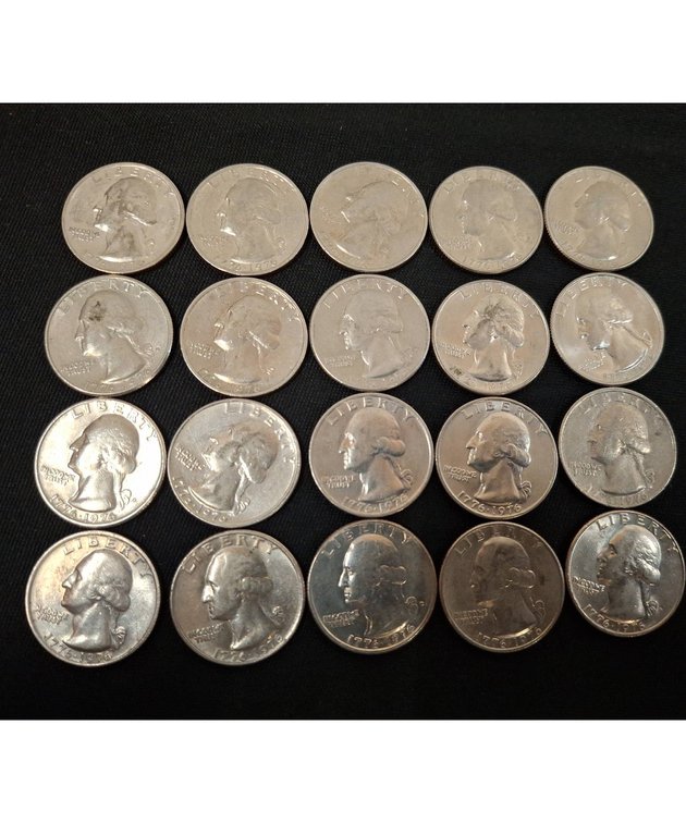 20 United States Washington Quarters