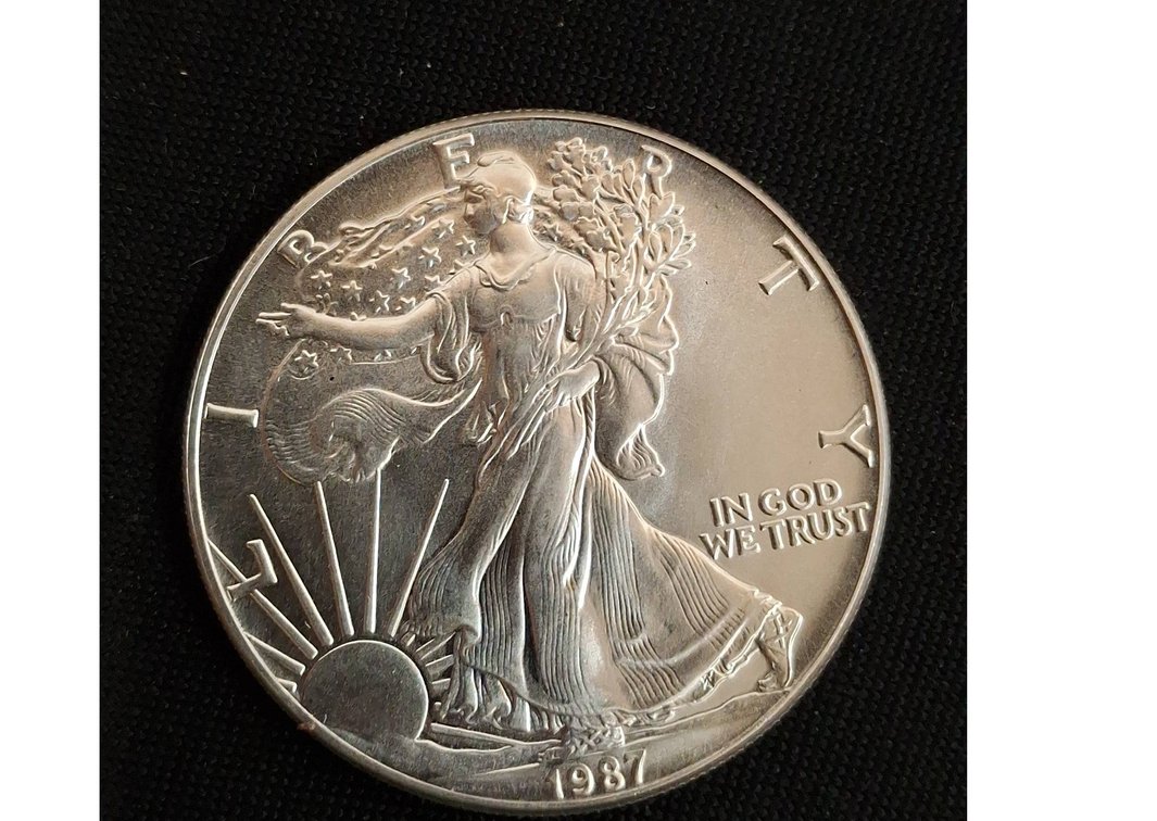 1987 American Silver Eagle Dollar Coin