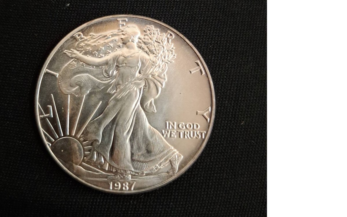 1987 American Silver Eagle Dollar Coin