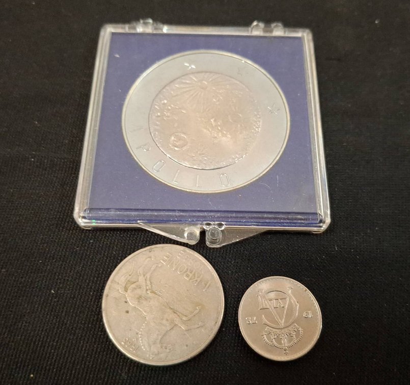 Apollo Commemorative Medallion in Case