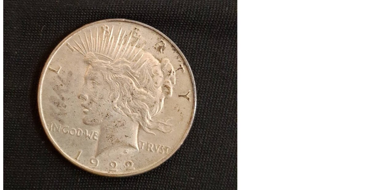 1922 Peace Silver Dollar Coin