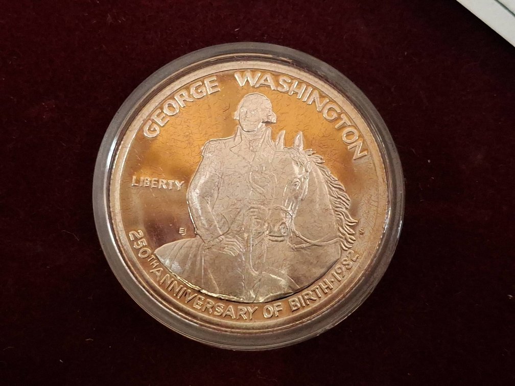 1982 George Washington Half Dollar Coin