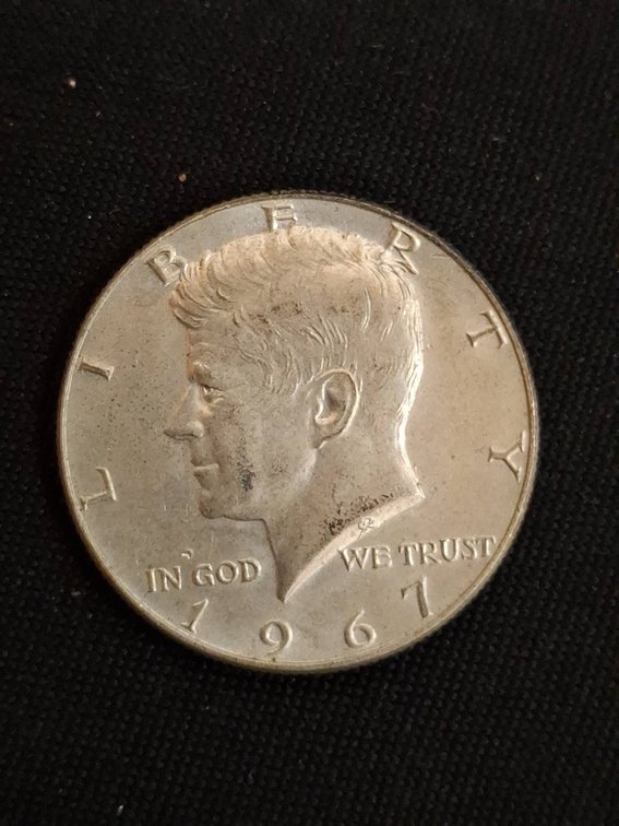 1967 Kennedy Half Dollar Coin