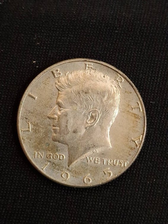 1965 Kennedy Half Dollar US Coin