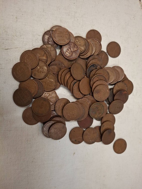 Wheat Back Lincoln Cents Assorted Years
