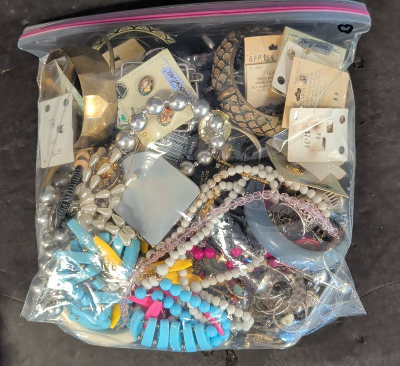 Large Bag of Assorted Costume Jewelry
