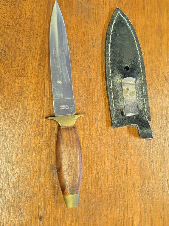 Frost Cutlery Fixed Blade Knife with Sheath