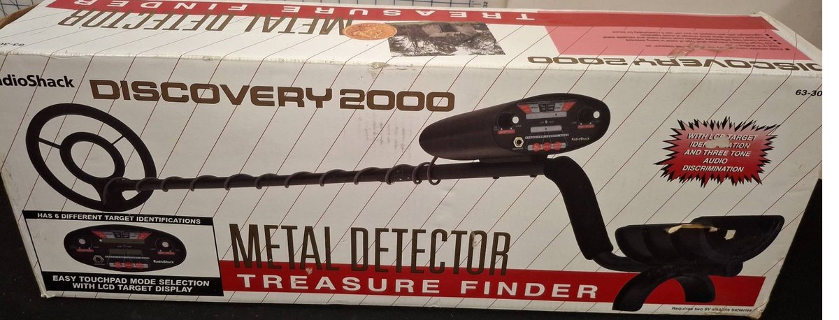 RadioShack Discovery 2000 Metal Detector
