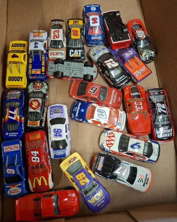 NASCAR Die-Cast Toy Cars Assorted Brands