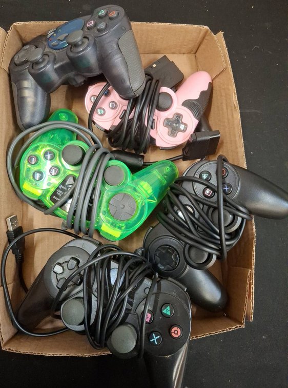 Wired PlayStation Controllers