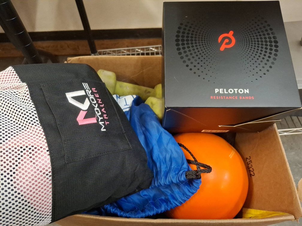 Fitness Equipment Lot: Peloton Bands, Myokore Set
