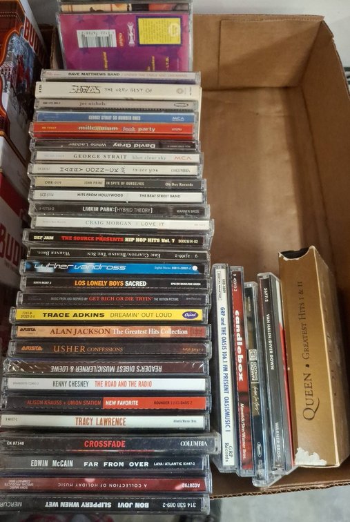 Music CD Lot With Queen Box Set
