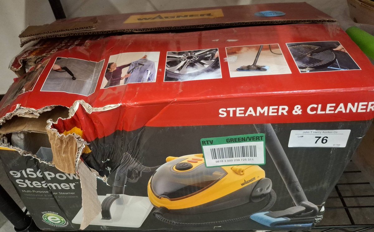 Wagner 915e Power Steamer With Accessories