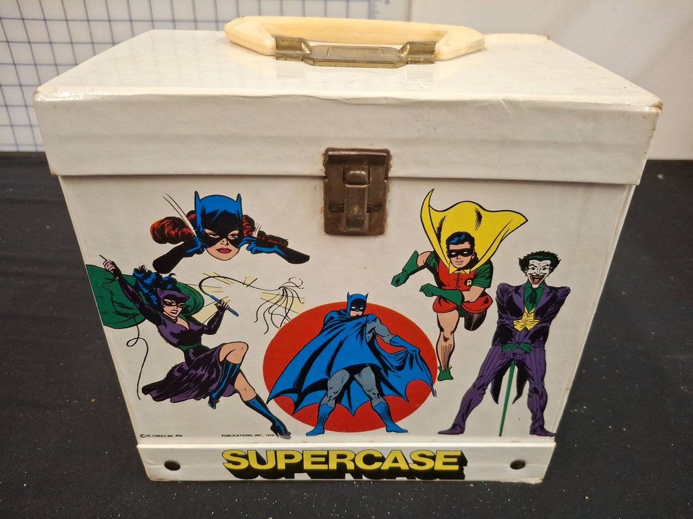 Supercase Batman Themed Vinyl Record Case