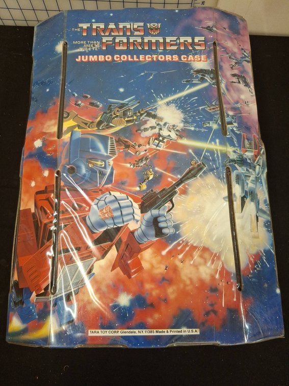 Transformers Jumbo Collectors Case With Contents
