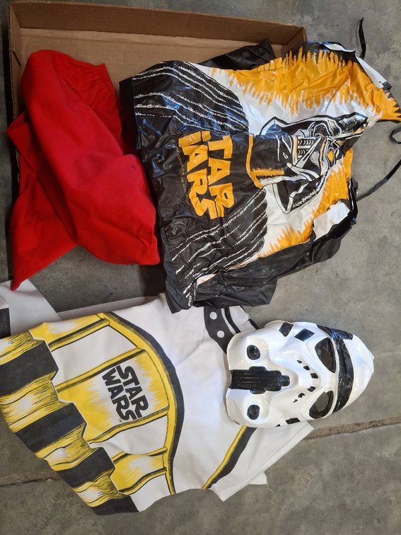 1977 Star Wars Costume Set with Mask