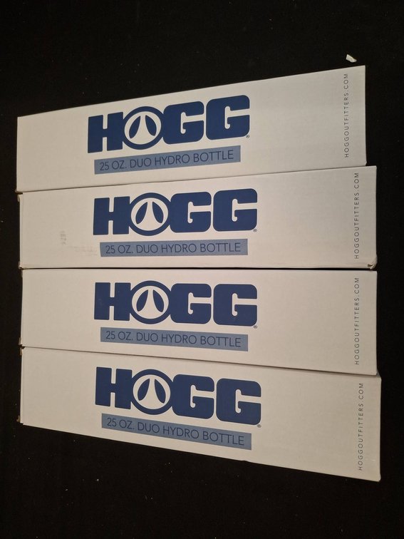 4 Hogg 25oz Duo Hydro Bottles Stainless