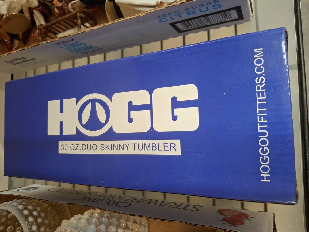Hogg 30 Oz Duo Skinny Tumbler with Lid