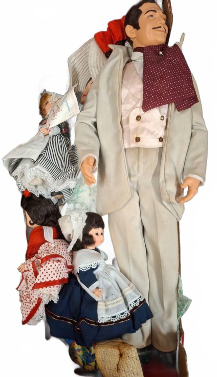 Gone With The Wind Dolls & Assorted Dolls Lot