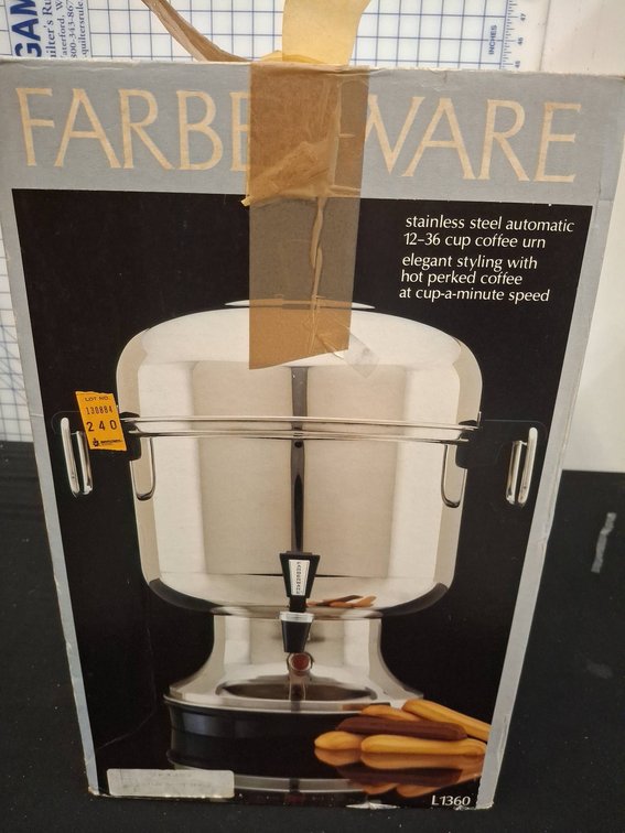 Farberware 12-36 Cup Stainless Coffee Urn