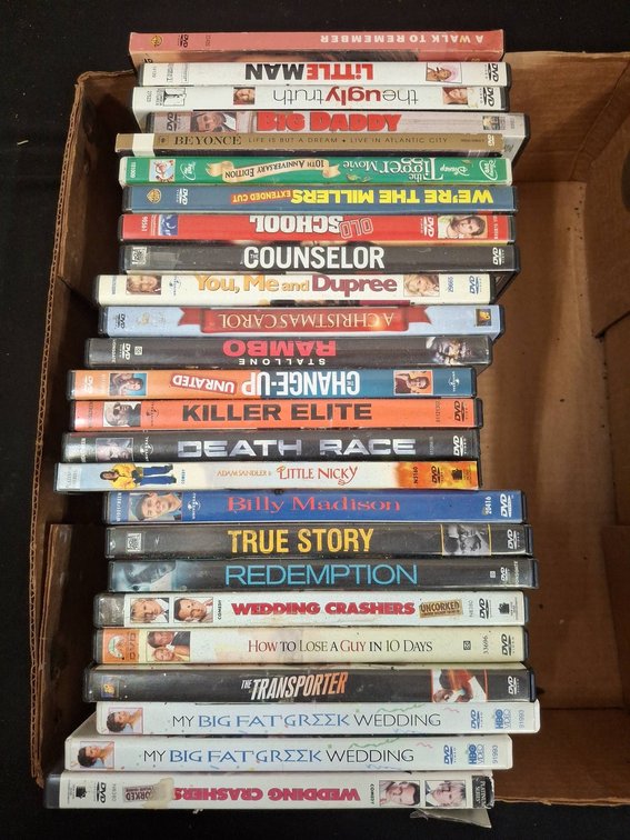 DVDs, Assorted Movies