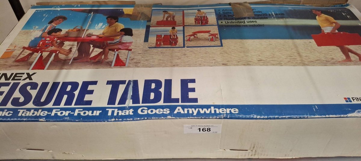 Finex Leisure Table Portable Folding Table Set
