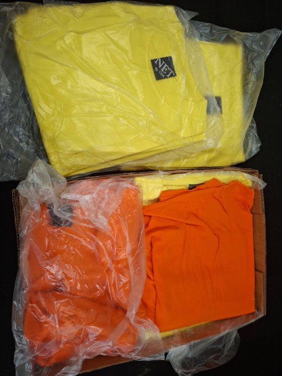 NET USA 4X Yellow and Orange T-Shirts