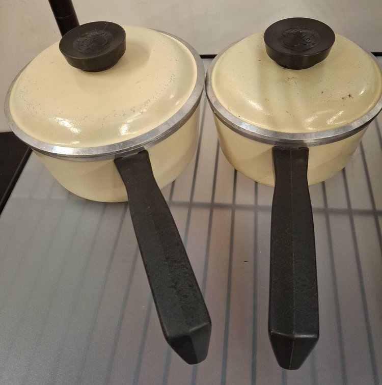 Club Aluminum Saucepan Set With Lids, 2 Piece