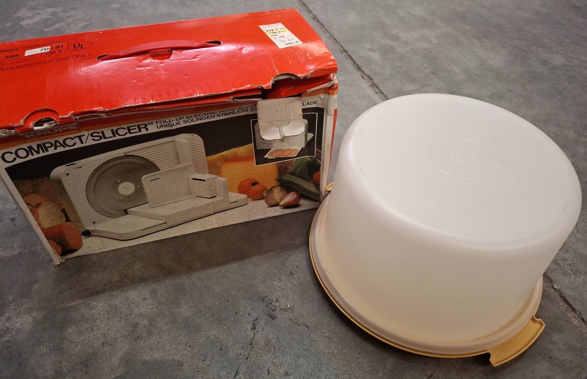 Krups Compact Slicer with Food Storage Container