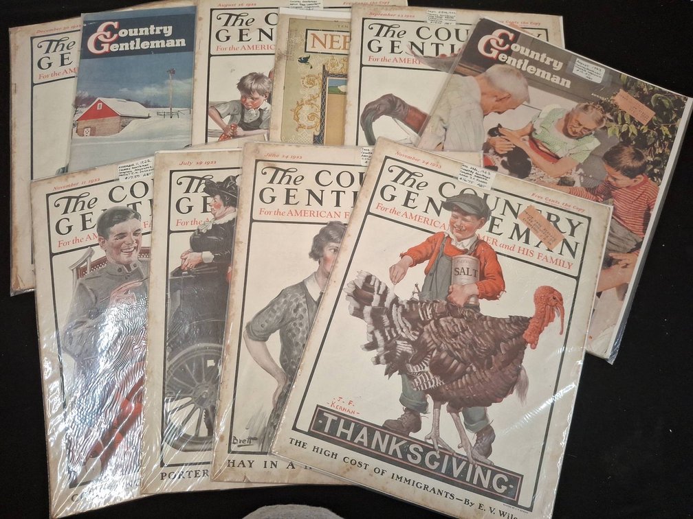 The Country Gentleman Magazines, Issues