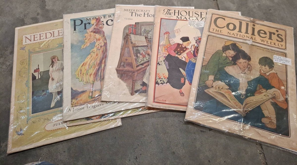 Vintage Magazine Lot, 5 Issues