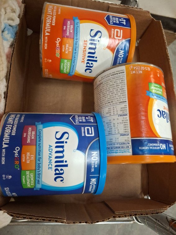 Similac Infant Formula 3 Cans Assorted Types