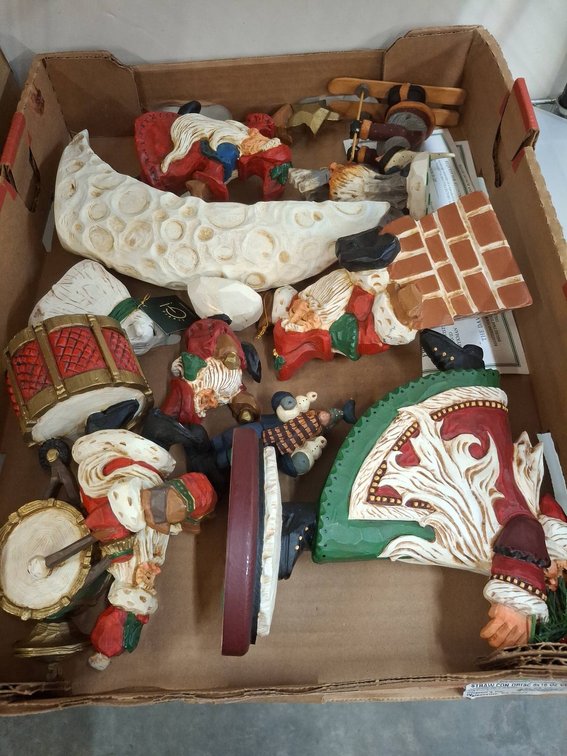 David Frykman Christmas Figurine Lot