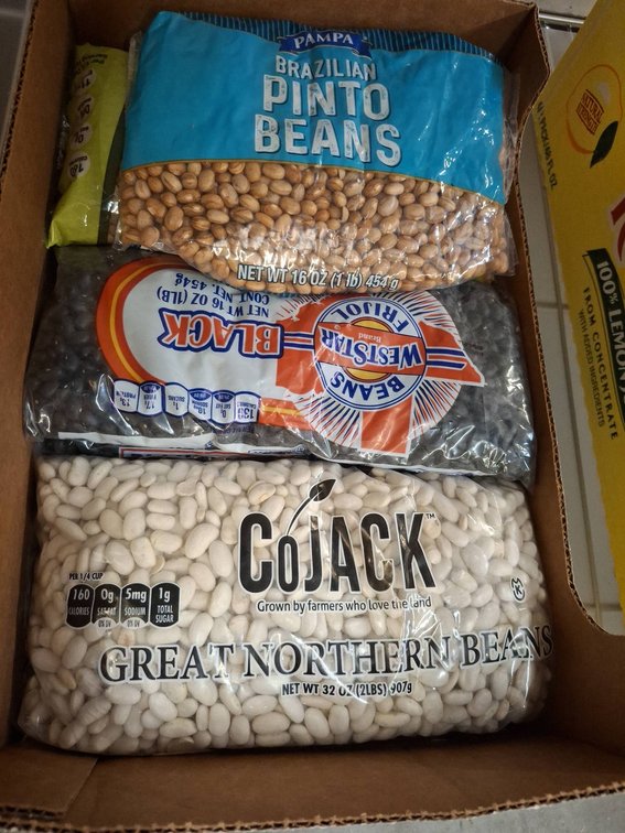 Dried Beans and Lentils Lot