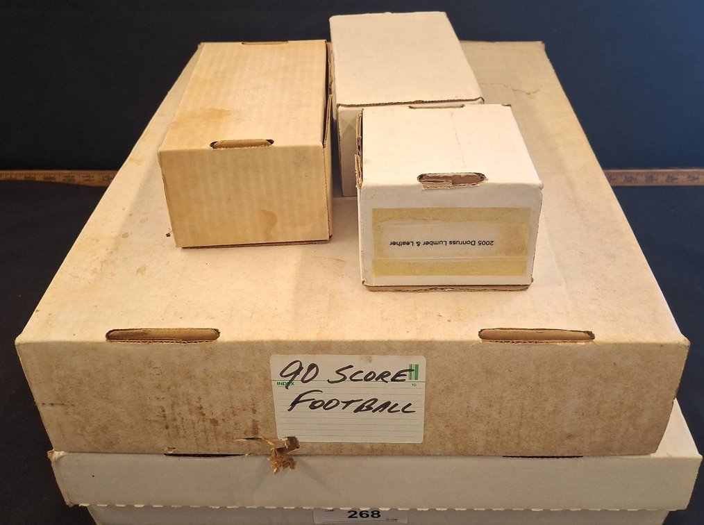 Sports Trading Cards in Boxes