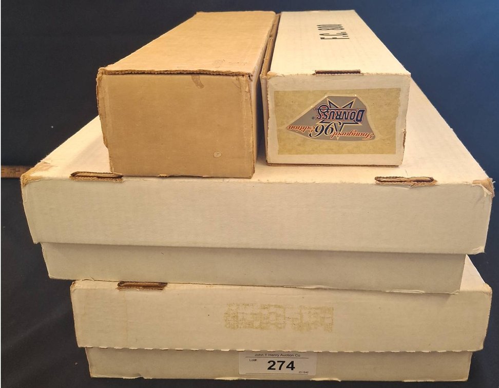Sports Trading Cards in 5 Boxes