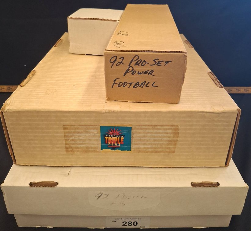 Large Lot Mixed Sports Cards In Boxes