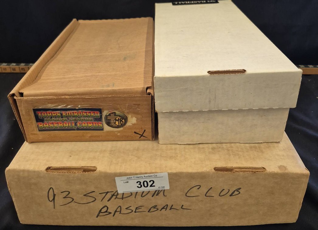 Baseball Card Lot, 1993 Stadium Club & Pinnacle