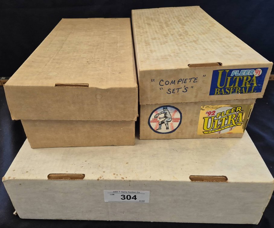 Baseball Card Collection Fleer Ultra Sets