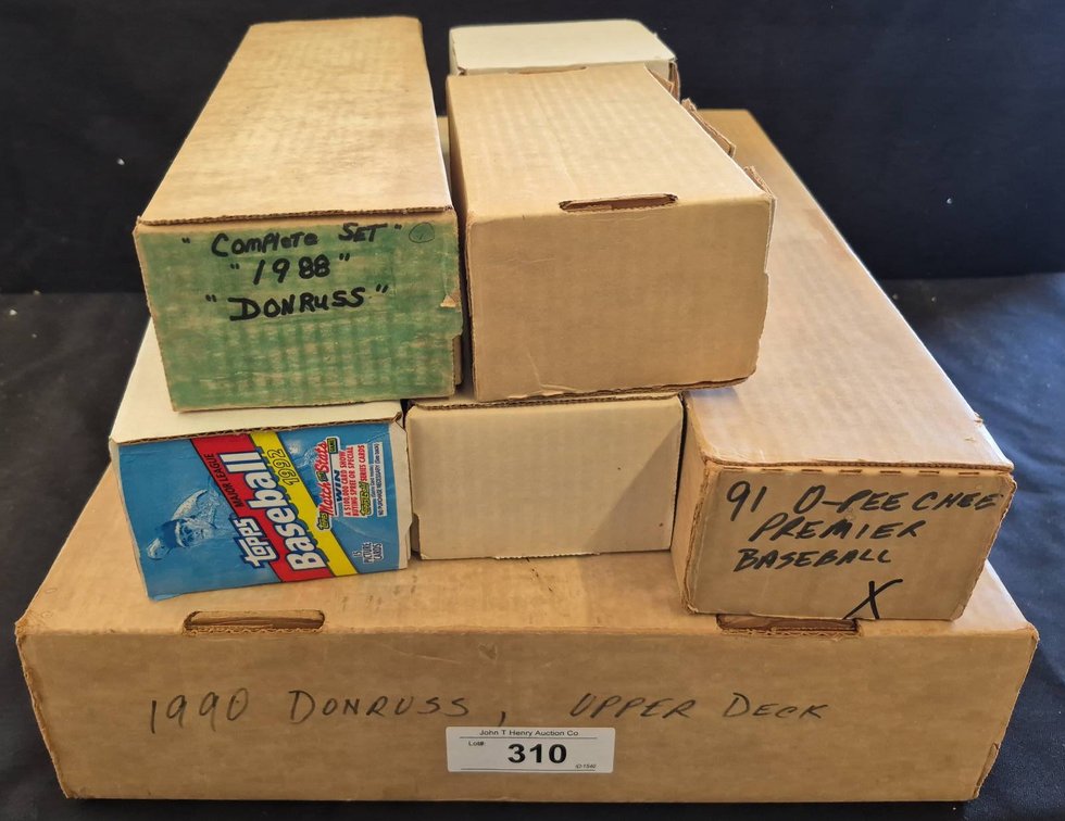 Baseball Card Lot, Donruss Upper Deck Sets 1988-91