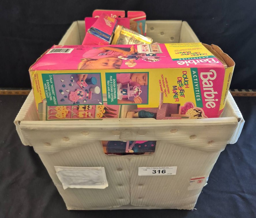 Barbie Toys, Puzzles, NECA, Ornament Box Lot