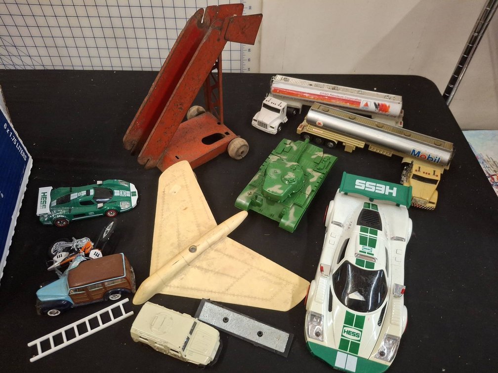 Toy Vehicles And Accessories Lot