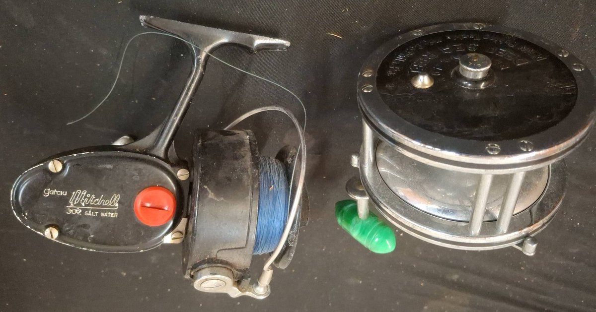 Penn No. 49 Reel & Garcia Mitchell 302 Reel