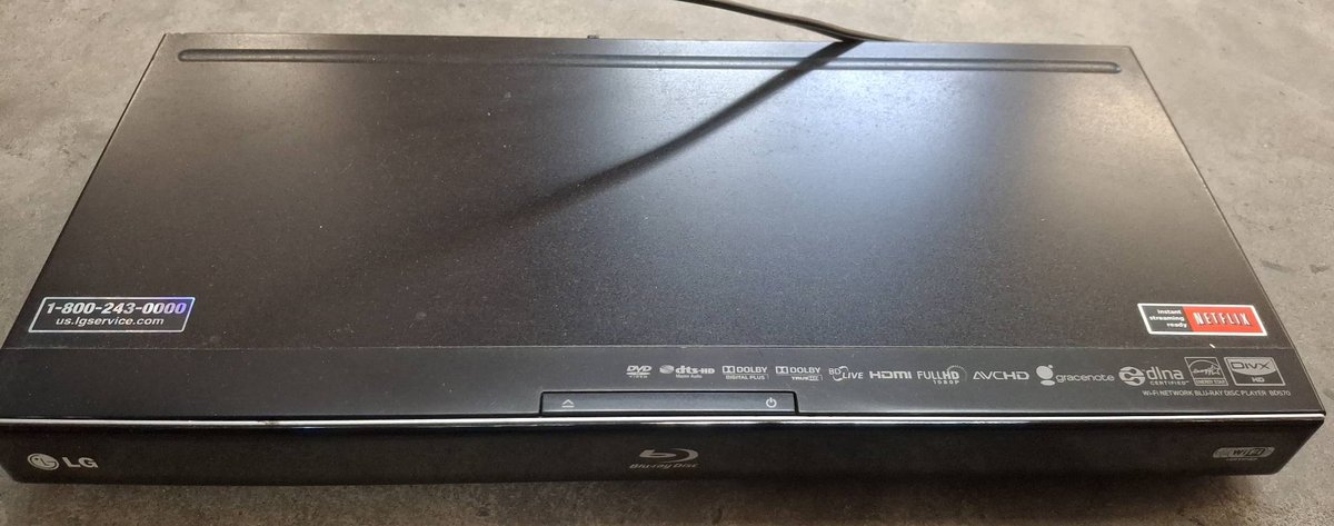 LG BP620 Blu-ray Disc Player with Wi-Fi