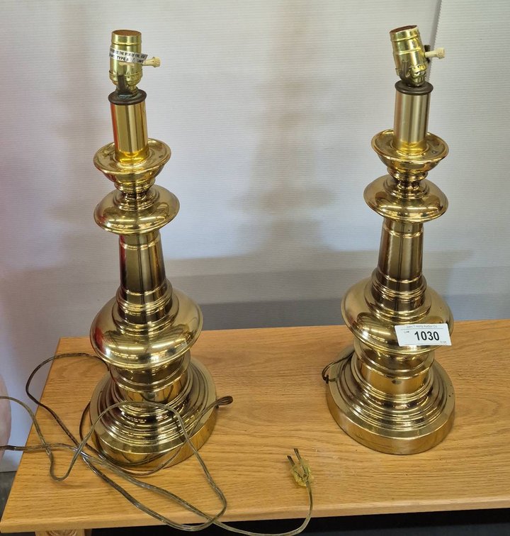 22" Brass Table Lamp Bases