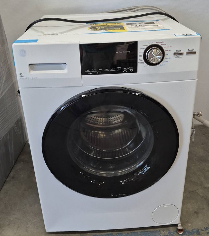 GE Steam Washer/Dryer Combo 24x24x34 Inch