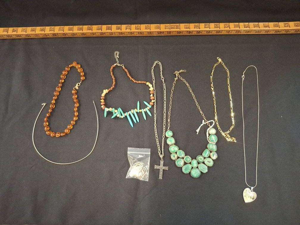 Necklaces Lot with Beads and Pendants