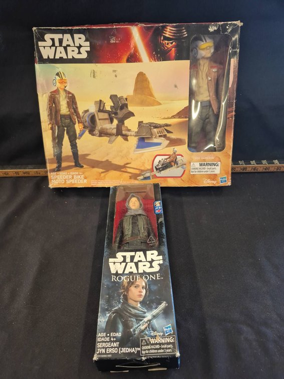Star Wars Poe Dameron Set & Jyn Erso Figure